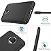 Motorola Moto G5S Plus Case, MoKo Flexible TPU Bumper Slim Fit Case Carbon Fiber Design Lightweight Shockproof Back Cover for Moto G5S+ 5.5inch (2017), BLACK