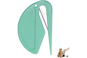 MINTIML Pet Knotting Comb Grooming Tool, New De Knotting Comb for Dog & Cat, Pet Grooming Combs Dematting Tools Dematting Comb for Tangled Hair (Green)