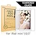 iPad Mini Screen Protector, BTGGG Tempered Glass Screen Protector Film for iPad Mini/iPad Mini 2 / iPad Mini 3 [0.3mm / 2.5D Edge] - Premium Crystal Clear (Not Compatible with iPad Mini 4)