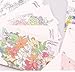 Coloring Greeting Cards, Set of 12 Elegant Cards to Color and Share for All Occasion, 4.2 x 5.8 inch, Plus Pack of 12 Color Pencils and One Coloring Blank Notebook