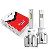 LASFIT H1 Bulbs, 6000K Super Bright Cool White 360