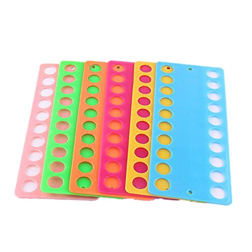Lilith li Embroidery Floss Organizer Cross Stitch Tool Embroidery Finishing Board (6PCS)