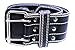 Weight Power Lifting Belt 4” Wide Cobra Grips Premium Genuine Leather Belt for Men & Women Adjustable Weightlifting Back Support (Black, Medium 32