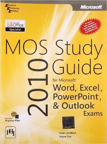 Buy Mos 2010 Study Guide For Microsoft Word Excel Powerpoint And Outlook Book Online At Low Prices In India Mos 2010 Study Guide For Microsoft Word Excel Powerpoint And Outlook Reviews