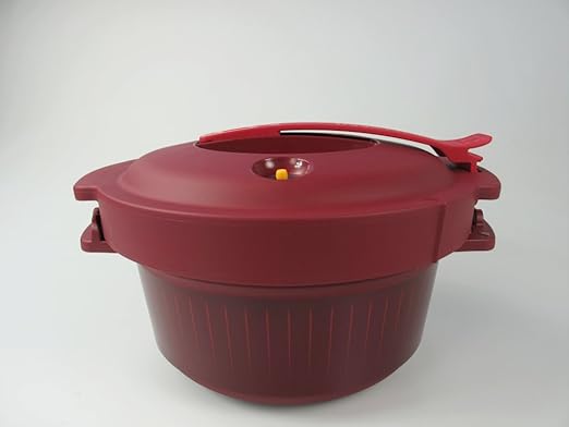 TUPPERWARE Olla Microexprés de 3 l rojo: Amazon.es: Hogar
