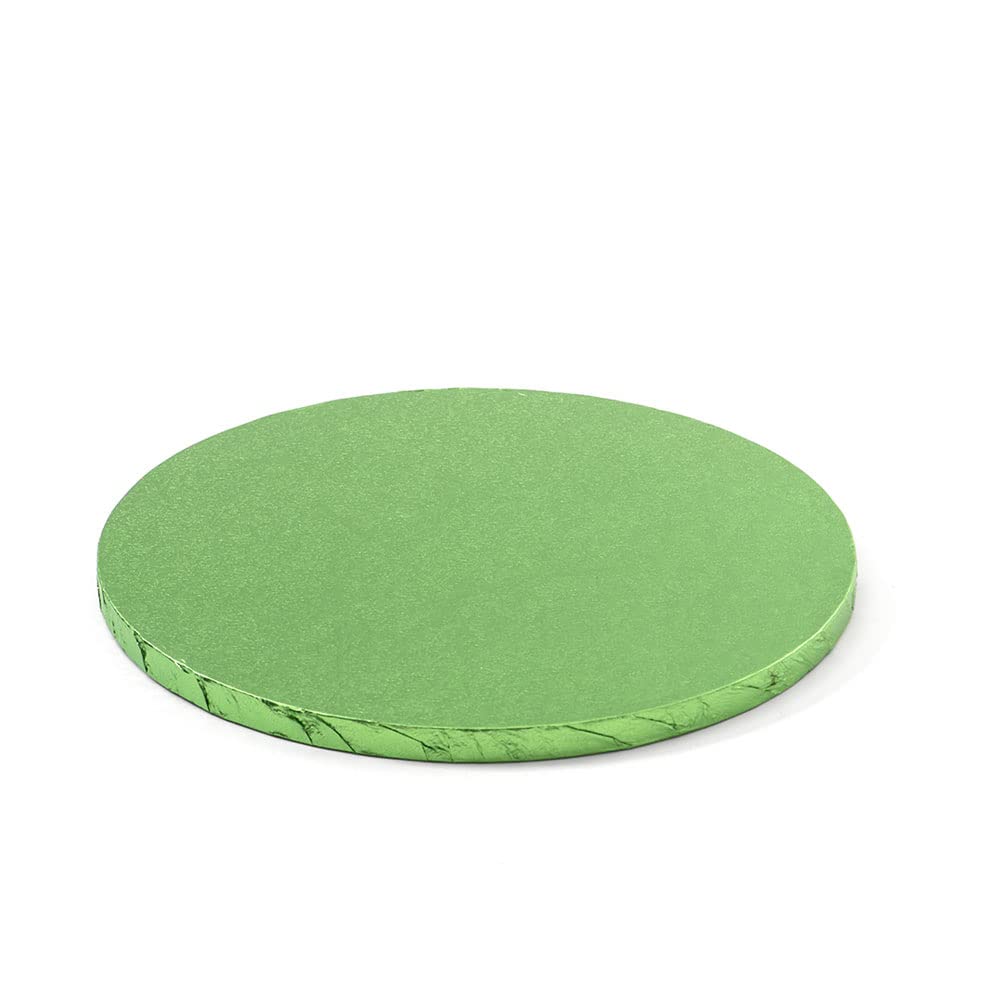 DECORA 0931940 Soft Green Round CAKEBOARD 30X1,2H, Carta