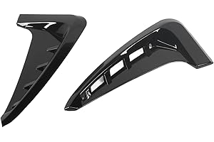 CFTGIW 2PCS Car Front Side Air Vent Cover Decorative Gills Side Air Wing Vent Trim for X5 F15 M Sport 2014 to 2018 Match Your Car's style.Powerful Function: Front Side Air Vent Trim