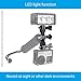 CamKix Dual Mount Compatible with GoPro Hero or DJI Osmo Action with Tripod Adapter and Universal Phone Holder - Record Videos with 2 Different Camera Angles, Steady Shot Photography, Selfies