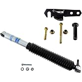 Kryptonite Bolt-On Steering Stabilizer Bracket KRSS15 with Bilstein Damper Compatible with 2015-2024 Silverado/Sierra 2500HD/3500HD Trucks WITHOUT Factory Tabs