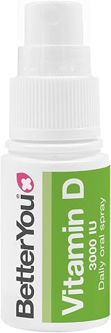 BetterYou D3000 Vitamin D3 Oral Spray 3000IU 3 Month Supply UK Peppermint