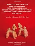 Front cover for the book Important Artifacts and Personal Property from the Collection of Lenore Doolan and Harold Morris, Including Books, Street Fashion, and Jewelry by Leanne Shapton