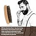 THEMANCODE Beard Grooming Kit w/ Beard Wash Soap, Beard Oil, Beard Conditioner Balm, Beard Brush, Beard Comb, Beard Shaving Scissors, Beard Growth Beard Care Gifts for Men