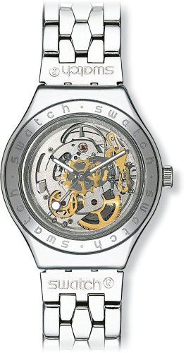 Swatch Men's YAS100G Automatic See Through Dial Crystal Watch