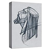 Canvas Wall Art Famous Person Canvas Prints Home Artwork Decoration for Living Room,Bedroom - 12x18 inches