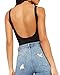Women Bodysuit (Black, Large)
