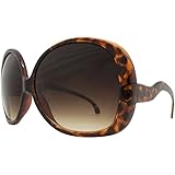 Elite - Big Huge Oversized Vintage "Jackie O" Style Sunglasses Retro Women Celebrity Fashion