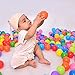 Childplaymate Pit Balls, Pack of 100 pcs Colorful Ball Soft Plastic Ocean Ball Funny Baby Kid Swim Pit Toy (100 PCS)