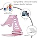 Cell Phone Stand, KEDSUM Adjustable Tablet Stand, iPad Stand with Anti Slip Design, 270° Rotation for iPad 2017 Pro 9.7 10.5, Air mini 2 3 4, iPhone, Kindle, Nexus, E-reader, other Tablets (4-12 inch)