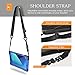 Galaxy Tab S3 9.7 Case Cover, BRAECNstock Hybrid Protective Shield Case Cover w/ Palm Handstrap/ Shoulder strap for Samsung Galaxy Tab S3 9.7 T820 (Black/Blue)