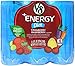 V8 +Energy, Juice Drink with Green Tea, Diet Cranberry Raspberry, 8 oz. Can, 6 Count