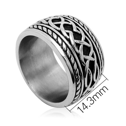 JewelryWe Edelstahl-Ring – Bild 6