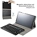 IVSO Huawei MediaPad M5 8.4 Tablet Case with Keyboard - Ultra Lightweight Portfolio Detachable Wireless Keyboard Front Prop Stand Case/Cover for Huawei MediaPad M5 8.4 Tablet (Black)