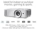 Optoma HD27HDR 1080p 4K HDR Ready Home Theater Projector for Gaming and Movies, 120Hz Support and HDMI 2.0thumb 1