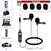 BOYA PC Microphone Dual-Head Lavalier for Smartphones Cameras, 157 Inches/4m Universal Mic with 1/8 Adapter for iPhone 11 X 8 7 Canon DSLR Camcorders Audio Recorder Podcast YouTube Video Livestream