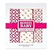 Hudson Baby Unisex Baby Cotton Muslin Swaddle Blankets, Pink Dots, 3-Pack