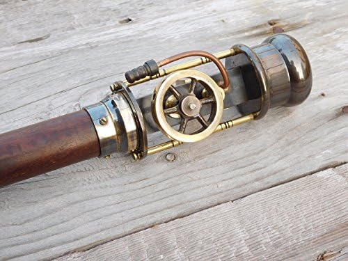 Walking Cane Stick With Working Steam Engine Model