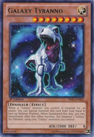 Yu-Gi-Oh! - Galaxy Tyranno (PRIO-EN003) - Primal Origin - Unlimited Edition - Rare