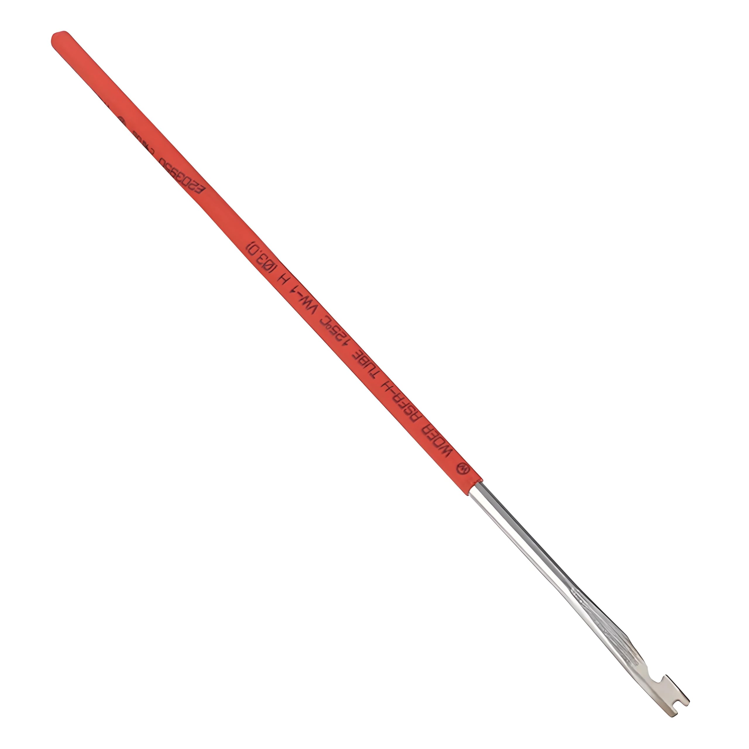 Steel Woodwind Repair Tool, Spring Hook for Sax Clarinet Oboe Flute Piccolo Bassoon (Random Color for Tube Sleeve)