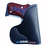 Taurus PT-22 .22 Caliber Custom Fit Leather Trimmed orGUNizer Poly Pocket Holster For Concealed Carry Comfort by Garrison Grip (B)