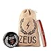 Zeus Pomade and Comb Hair Care Set for Men! - Firm Hold Pomade + Saw-Cut Comb!