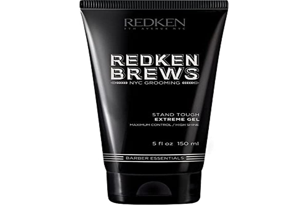 Redken | Brews | Men's Stand Tough| Firm Control & Shine Hair Gel 150ml