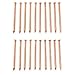 3.5 Inch Copper Nails - Pack of 20 Solid Copper Nail Spikes for Trees, Stumps and Roots