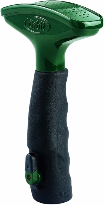 Orbit Metal Fan Spray Garden Hose Water Nozzle, Tri-Lingual