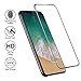 TangDirect iPhone X/XS Screen Protector, Premium Clear, 9H Hardness, Easy Install, Ultra Clear, Anti-Scratch, Accurate Touch Black, Ultra-Thin, Compatible iPhone X/XS (2 Pack)