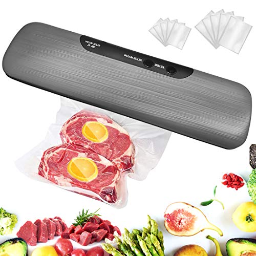 Vacuum Sealer Machine, Automatic Food Sealer with 10 Starter Bags, 60