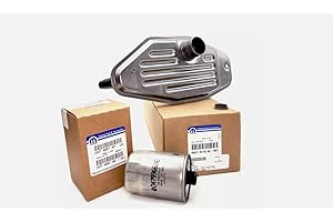 45RFE 545RFE 65RFE 66RFE 68RFE 1999-UP 4X4 Genuine OEM Transmission Filter Kit/Part # 5179267AD, 5013470AE