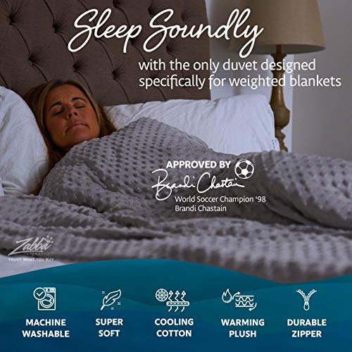 Quility Premium Removable Duvet Cover Weighted Insert 60"x80" Full