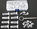 Eyeglass Sun Glasses Screw Nut Nose Pad Optical Repair Tool Assortment Kit Set (ET0001)