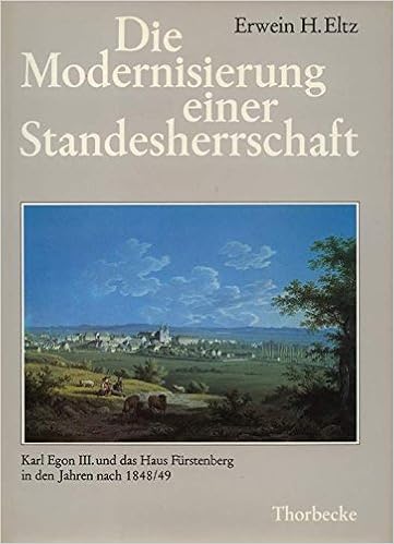 Die Modernisierung Einer Standesherrschaft Karl Egon Iii U D
