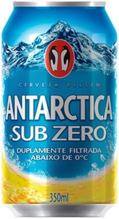 Amazon Co Jp ブラジル産 アンタルチカ ピルセン サブ ゼロ 缶 350ml 24本セット 食品 飲料 お酒