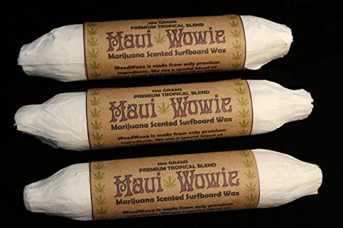 Maui Wowie Marijuana Scented Surfboard Wax - Collectible Edition