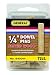 General Tools 840014 1/4-Inch Fluted Wood Dowel Pins, 72-Pack