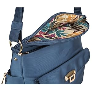 Flapover pocket with inbuilt compartment