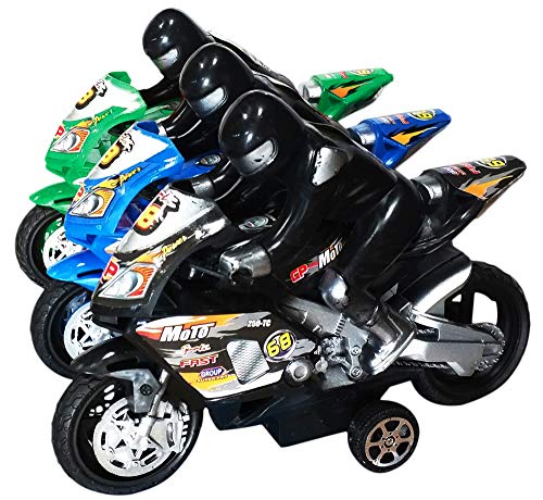 image for TravelNut Best Assorted Colors 3 Pc Small Green Red Black Blue Toy Mot