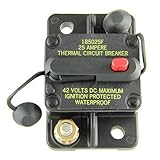 Bussmann CB185-25 Surface-Mount Circuit Breakers, 25 Amps (1 per pack)