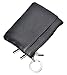 Leamekor Womens Mini Coin Purse Wallet Genuine Leather Zip Pouch Keychain Ring